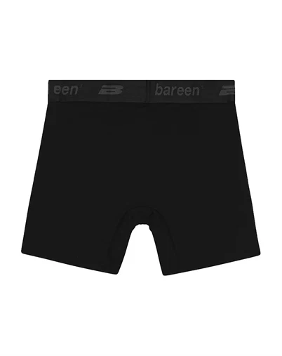 Bareen - B-logo Cotton Boxers - Black